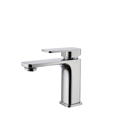 Single Handle Bathroom Faucet Polished Chrome