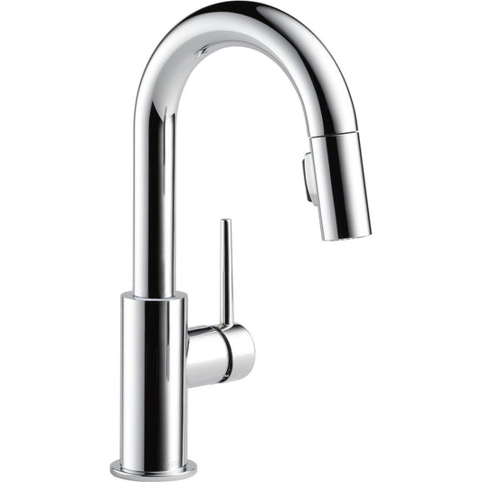 Delta - Trinsic - Pull-Down BAR/PREP Faucet - Chrome