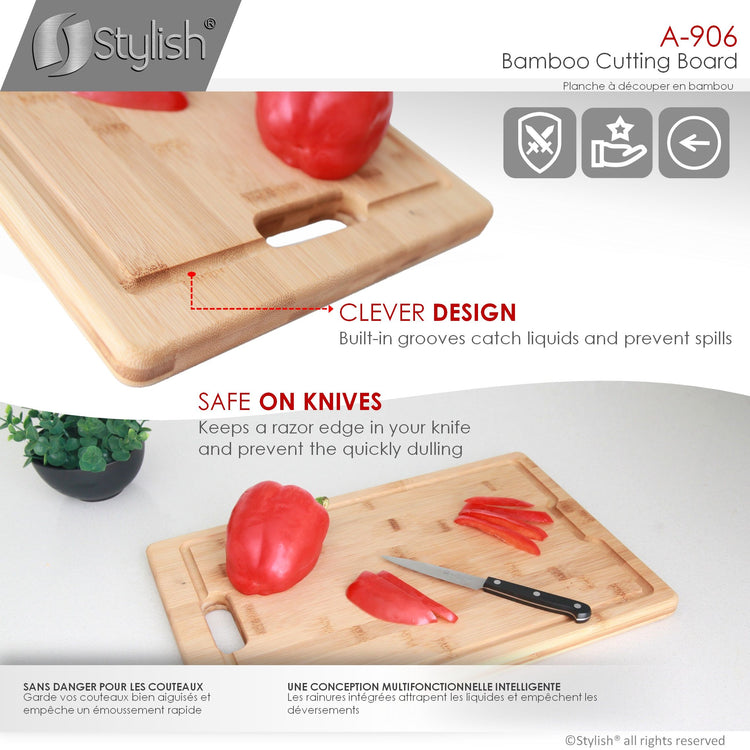 Over the Sink Workstation Bamboo Cutting Board