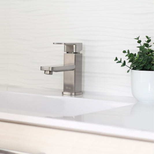 Single Hole Bathroom Faucet Brused Nickel